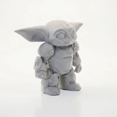 Mô hình 3D Grogu Cyborg Star Wars - Thiết kế in 3D ấn tượng