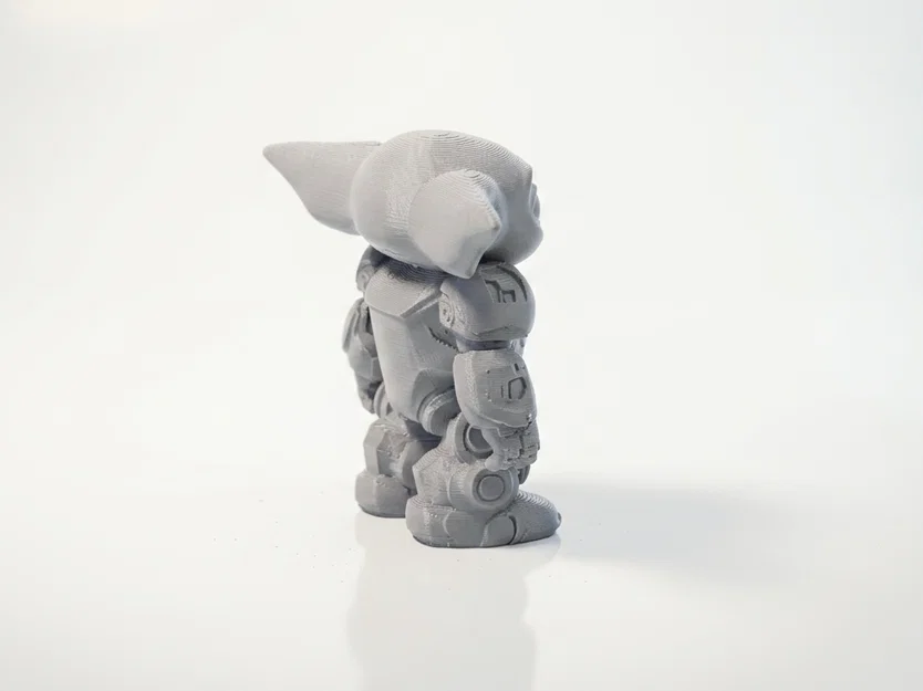 Mô hình 3D Grogu Cyborg Star Wars - Thiết kế in 3D ấn tượng - Image 3