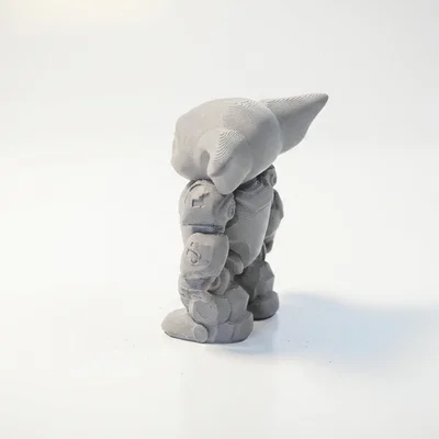 Mô hình 3D Grogu Cyborg Star Wars - Thiết kế in 3D ấn tượng