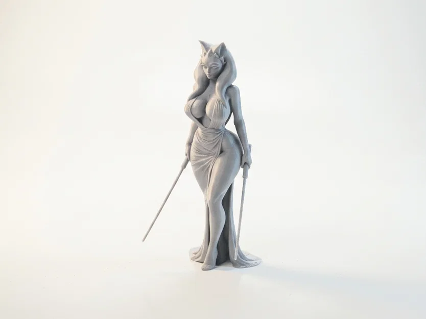 Mô hình 3D Ahsoka phe tối (Darkside Ahsoka) có thể in ấn - Image 1