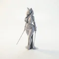 Mô hình 3D Ahsoka phe tối (Darkside Ahsoka) có thể in ấn - Thumbnail 1