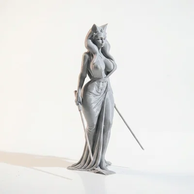 Mô hình 3D Ahsoka phe tối (Darkside Ahsoka) có thể in ấn