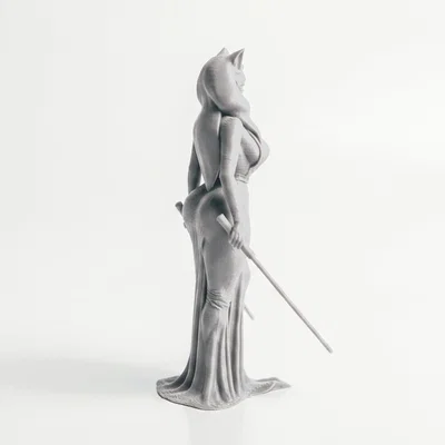 Mô hình 3D Ahsoka phe tối (Darkside Ahsoka) có thể in ấn
