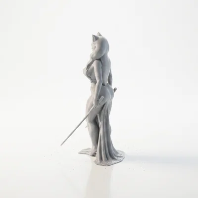 Mô hình 3D Ahsoka phe tối (Darkside Ahsoka) có thể in ấn