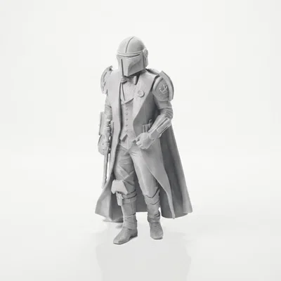 Mô hình Dapper Mandalorian - Tượng Star Wars in 3D