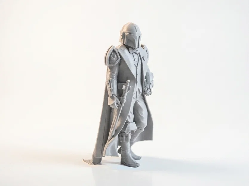 Mô hình Dapper Mandalorian - Tượng Star Wars in 3D - Image 2