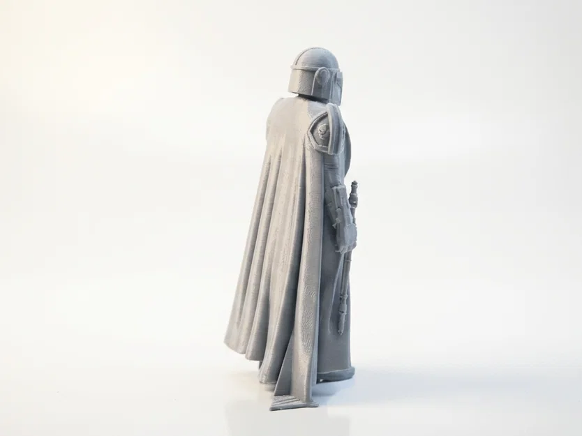 Mô hình Dapper Mandalorian - Tượng Star Wars in 3D - Image 3
