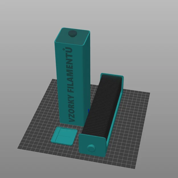 Bộ Hộp Lưu Trữ Mẫu Sợi In 3D (Filament Sample Holder) 43 Vị Trí - Image 1