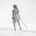 Mô hình Aayla Secura phe bóng tối - File in 3D Star Wars - Thumbnail 2