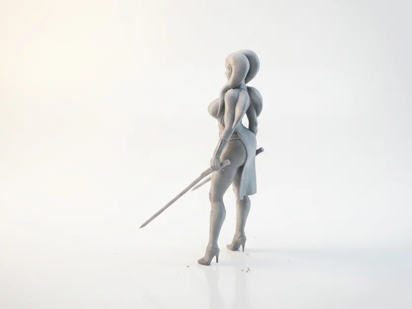 Mô hình Aayla Secura phe bóng tối - File in 3D Star Wars - Image 4