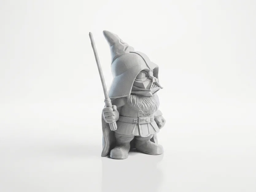 Mô hình Darth Vader Gnome Star Wars - File in 3D - Image 2