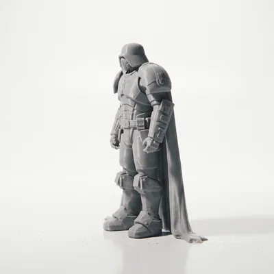 Mô hình Darth Vader choàng áo choàng Star Wars in 3D