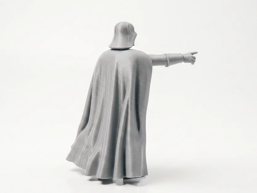 Mô hình 3D Darth Vader chỉ tay - Tượng Star Wars có thể in 3D - Image 3