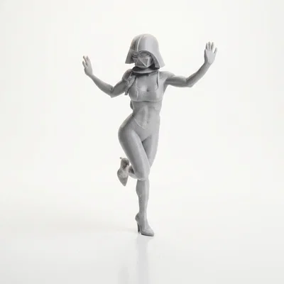 Mô hình tượng Female Darth Vader 3D in ấn chi tiết