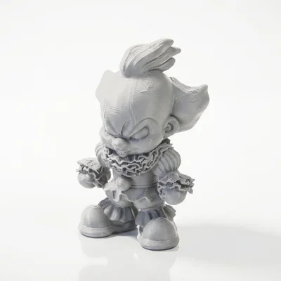 Mô hình 3D Bust Grogu chú hề kinh dị - Star Wars