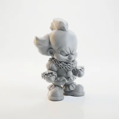 Mô hình 3D Bust Grogu chú hề kinh dị - Star Wars