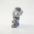 Mô hình 3D Bust Grogu chú hề kinh dị - Star Wars - Thumbnail 4