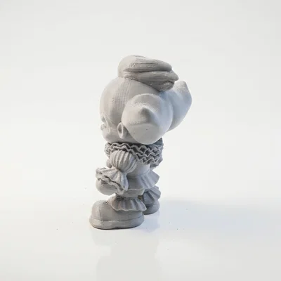 Mô hình 3D Bust Grogu chú hề kinh dị - Star Wars