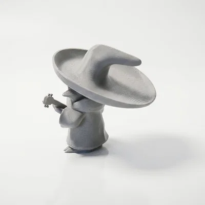 Mô hình 3D El Grogu Star Wars có thể in được