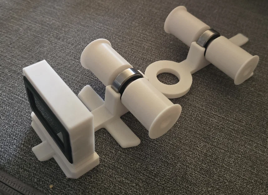 Giá đỡ cuộn filament cho hộp đựng ngũ cốc kèm chỗ gắn ẩm kế - Image 1