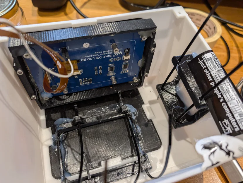 Ngàm gắn NVME Base và loa USB mini cho Cyberdeck - Image 2