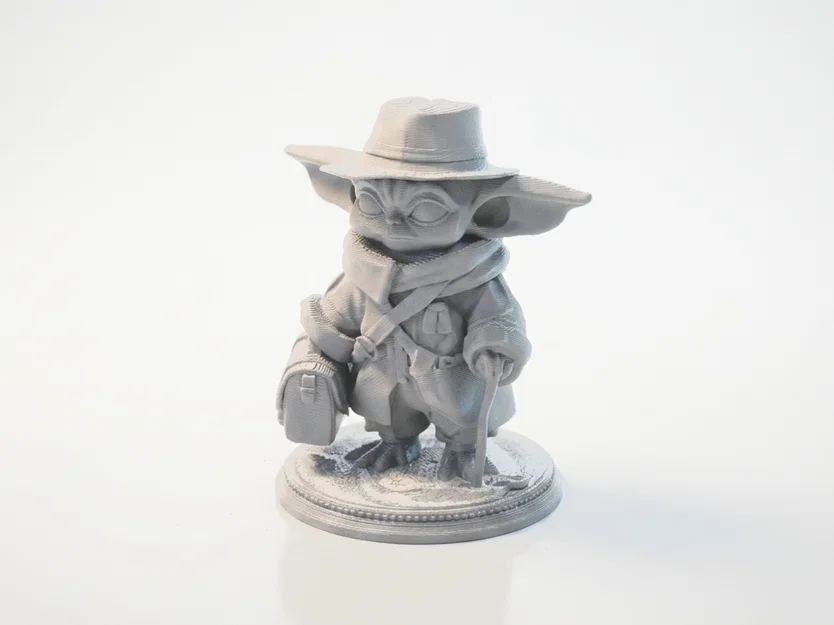 Mô hình in 3D Grogu Indiana Jones - Phiên bản Star Wars độc đáo - Image 1