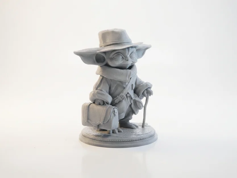 Mô hình in 3D Grogu Indiana Jones - Phiên bản Star Wars độc đáo - Image 2