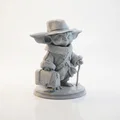 Mô hình in 3D Grogu Indiana Jones - Phiên bản Star Wars độc đáo - Thumbnail 2