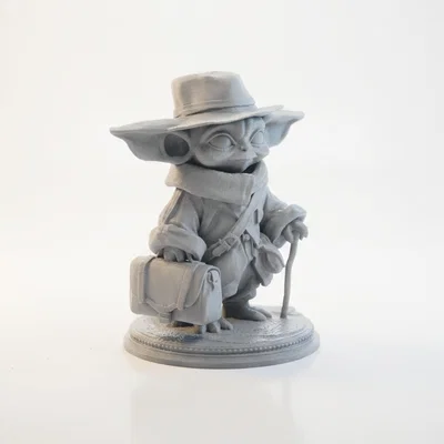 Mô hình in 3D Grogu Indiana Jones - Phiên bản Star Wars độc đáo