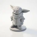 Tượng Grogu Star Wars - Mô hình 3D có thể in ấn - Thumbnail 1