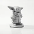Tượng Grogu Star Wars - Mô hình 3D có thể in ấn - Thumbnail 2