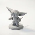 Mô hình Grogu - Tượng sưu tầm Star Wars in 3D - Thumbnail 1