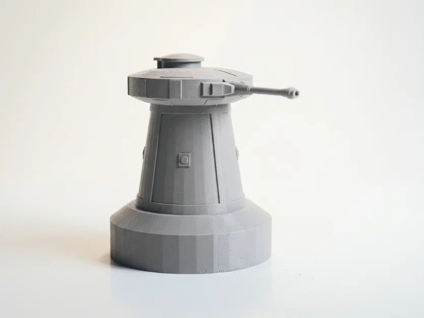 Mô hình Trụ phòng thủ Hoth Star Wars in 3D - Image 2