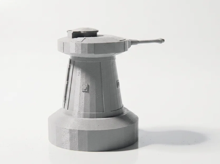 Mô hình Trụ phòng thủ Hoth Star Wars in 3D - Image 3