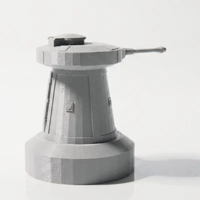 Mô hình Trụ phòng thủ Hoth Star Wars in 3D