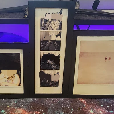Khung ảnh Polaroid và Photobooth Strip kèm giá treo tường
