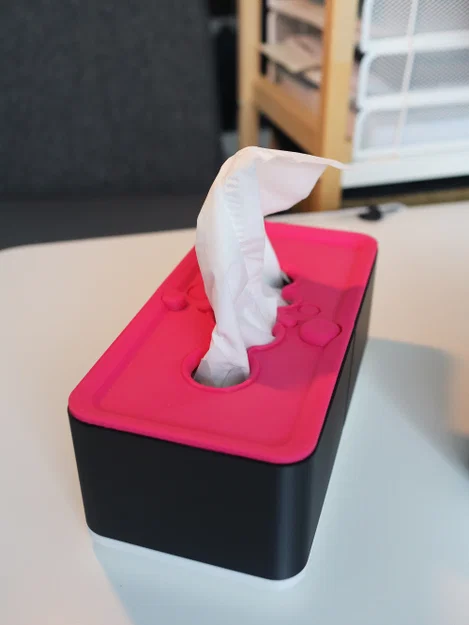 Hộp khăn giấy và khay lưu trữ mô-đun (cho máy in A1 mini BambuLab hoặc máy in cỡ nhỏ) - Image 4