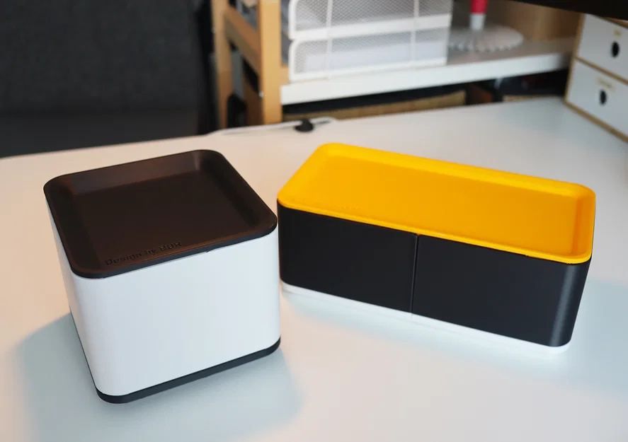 Hộp khăn giấy và khay lưu trữ mô-đun (cho máy in A1 mini BambuLab hoặc máy in cỡ nhỏ) - Image 6