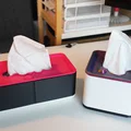 Hộp khăn giấy và khay lưu trữ mô-đun (cho máy in A1 mini BambuLab hoặc máy in cỡ nhỏ) - Thumbnail 7