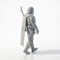 Mô hình chiến binh Mandalorian Star Wars in 3D - Thumbnail 3