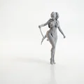 Mô hình Jedi Knight Star Wars in 3D - Thumbnail 1