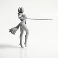 Mô hình Jedi Knight Star Wars in 3D - Thumbnail 2