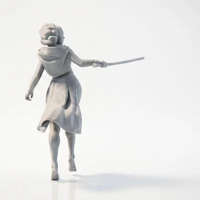 Mô hình Jedi Knight Star Wars in 3D
