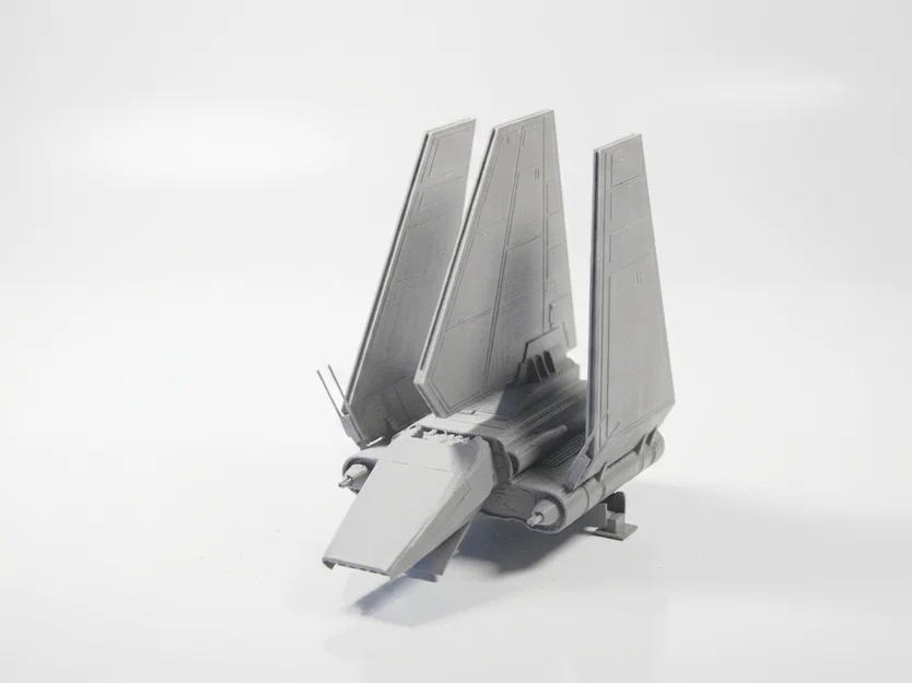 Mô hình Tàu Vũ trụ Imperial Shuttle Star Wars in 3D - Image 1