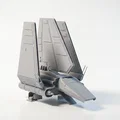 Mô hình Tàu Vũ trụ Imperial Shuttle Star Wars in 3D - Thumbnail 2
