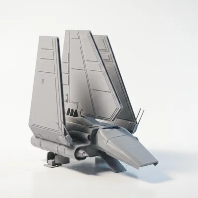 Mô hình Tàu Vũ trụ Imperial Shuttle Star Wars in 3D