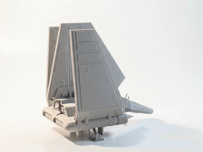 Mô hình Tàu Vũ trụ Imperial Shuttle Star Wars in 3D - Image 3