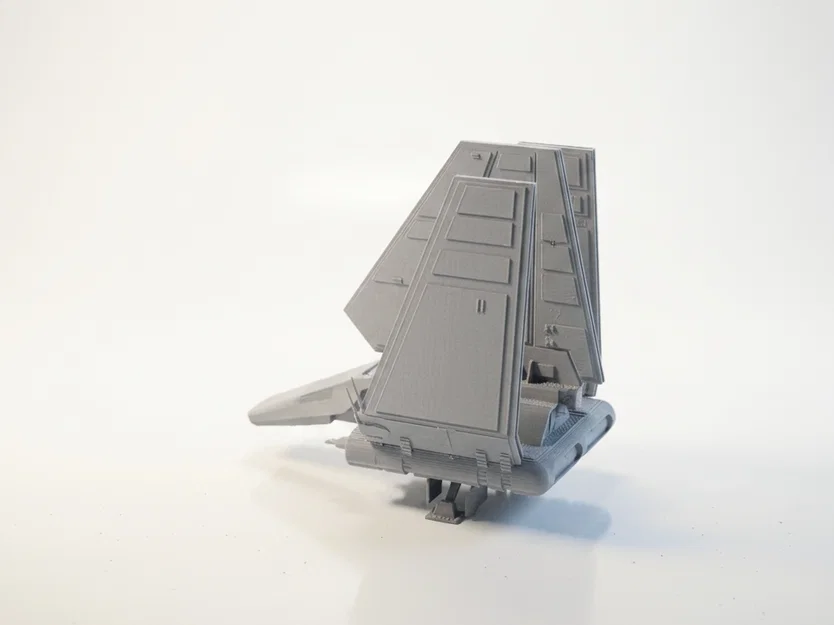 Mô hình Tàu Vũ trụ Imperial Shuttle Star Wars in 3D - Image 4