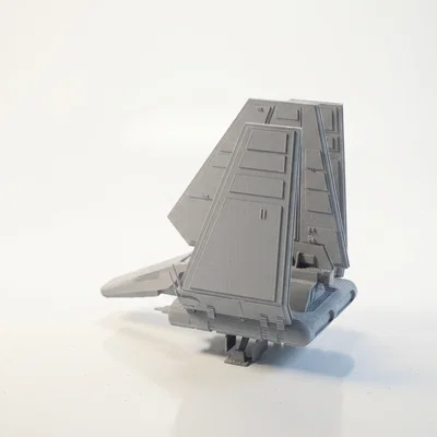 Mô hình Tàu Vũ trụ Imperial Shuttle Star Wars in 3D