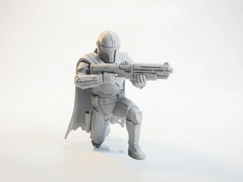 Mô Hình 3D Mandalorian Star Wars Sưu Tầm - Image 1
